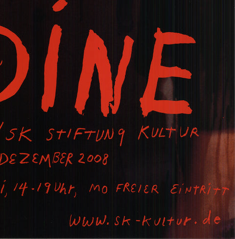 JIM DINE Disappearing before Gehard and Susanne, 2008 - Signed