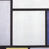 PIET MONDRIAN Composition with Red, Blue, Black, Yellow and Gray, 2019