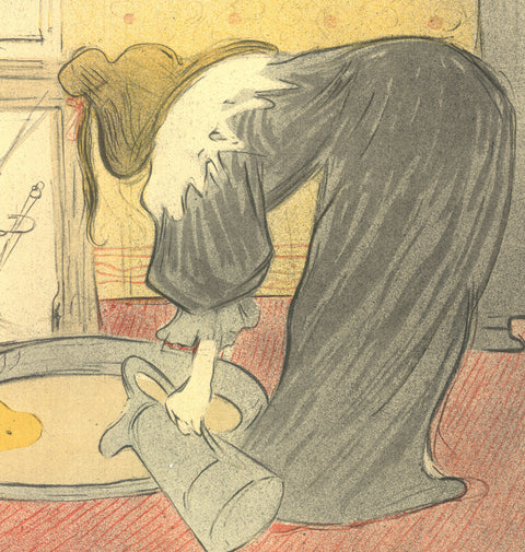 HENRI DE TOULOUSE-LAUTREC Woman Bathing, 1973