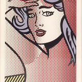 ROY LICHTENSTEIN Nude with Blue Hair, 1997