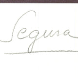 LUIS SEGURA Bouquet - Signed