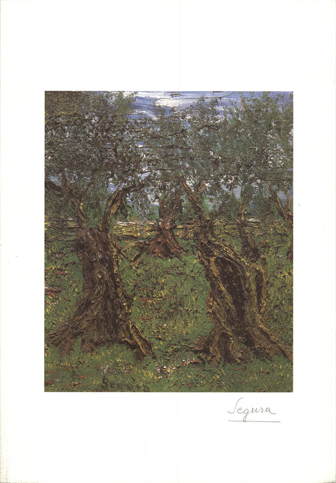 LUIS SEGURA Trees - Signed