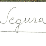 LUIS SEGURA Trees - Signed