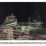 O. WINSTON LINK Train #21 Over Bridge 5 West Bound Out of Norfolk, Virginia, 1989