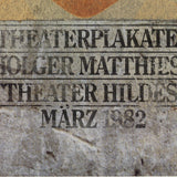 HOLGER MATTHIES No Posting, 1982