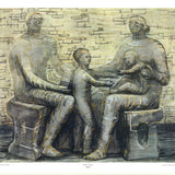 HENRY MOORE Family Group, 1992