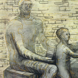 HENRY MOORE Family Group, 1992