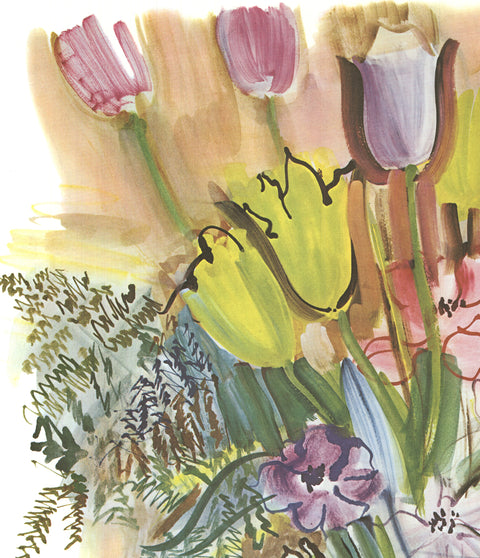 RAOUL DUFY Tulipes, 1970