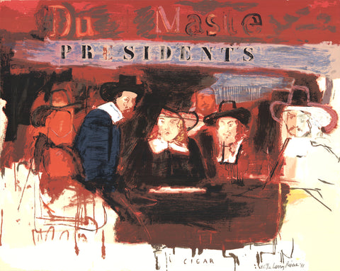 LARRY RIVERS Dutch Masters, 1991 - Signed