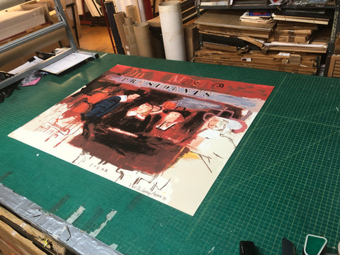 LARRY RIVERS Dutch Masters, 1991 - Signed