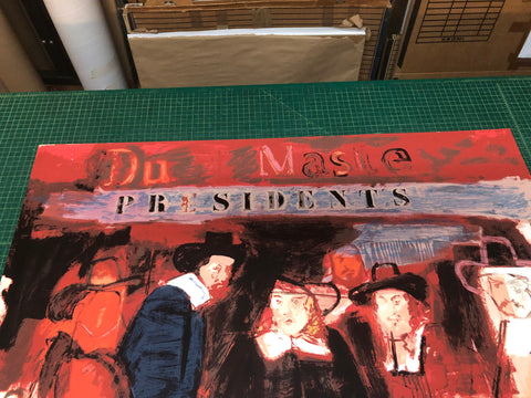 LARRY RIVERS Dutch Masters, 1991 - Signed