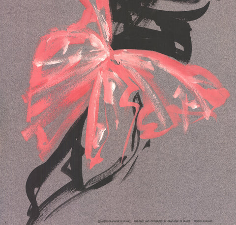 MICHEL CANETTI Raphaela 33.5 x 24.5 Offset Lithograph 1989 Contemporary