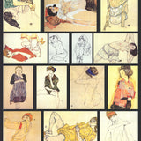 EGON SCHIELE Portraits of Women