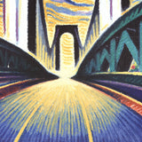 ANNE BASCOVE Crossing the Bronx-Whitestone Bridge, 2003