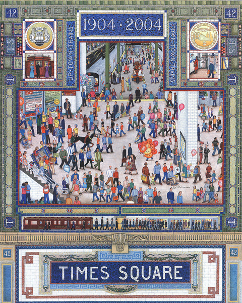 KATHY JAKOBSEN Subway Centennial, 2004