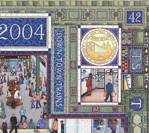 KATHY JAKOBSEN Subway Centennial, 2004