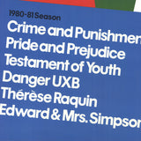 IVAN CHERMAYEFF Masterpiece Theatre 10th Anniversary Season, 1980