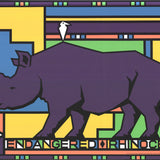 CHRISTINE KIDDER GRIFFIN Endangered Series -  Rhinoceros, 1991