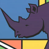 CHRISTINE KIDDER GRIFFIN Endangered Series -  Rhinoceros, 1991