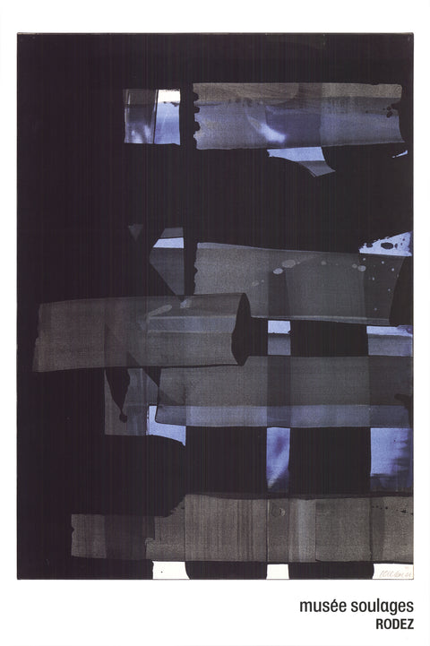 PIERRE SOULAGES Gouache, 2007