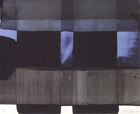 PIERRE SOULAGES Gouache, 2007