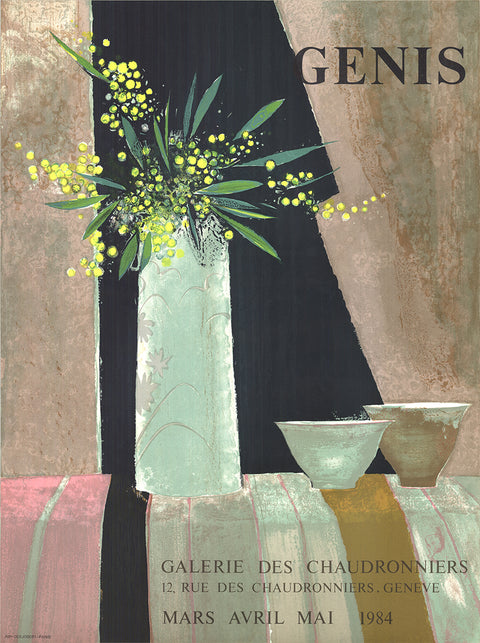 RENE GENIS Galerie Des Chaudronniers, 1984