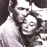 ARTIST UNKNOWN Audrey Hepburn and Gregory Peck