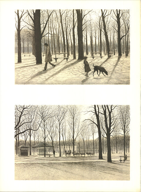 HAROLD ALTMAN Luxembourg Garden, 1970