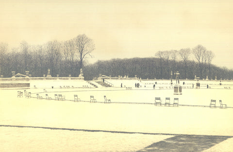 HAROLD ALTMAN Park Scene, 1970
