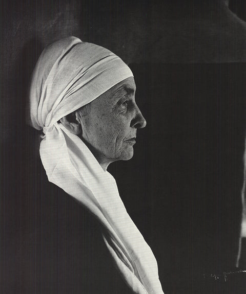 PHILIPPE HALSMAN Georgian O'Keeffe, 1981