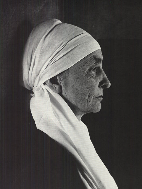PHILIPPE HALSMAN Georgian O'Keeffe, 1981