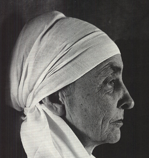 PHILIPPE HALSMAN Georgian O'Keeffe, 1981