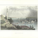 W.H. BARTLETT New York Bay from the Telegraph Station, 1994