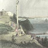 W.H. BARTLETT New York Bay from the Telegraph Station, 1994