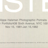 PHILIPPE HALSMAN Einstein, 1981