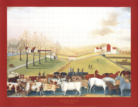 EDWARD HICKS The Cornell Farm, 1994