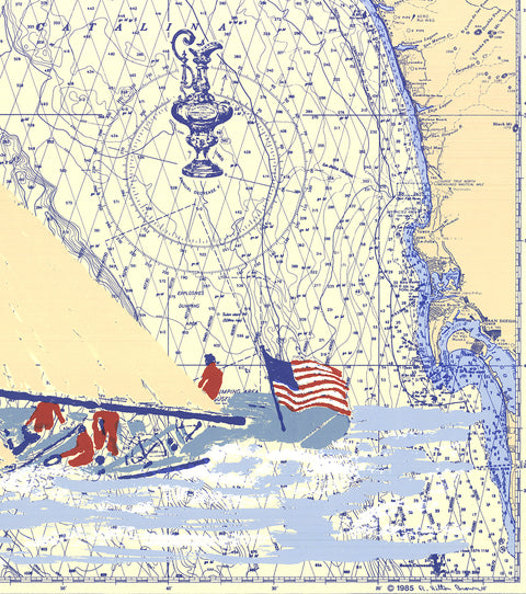 R. HILTON BROWN Stars and Stripes Forever, 1985