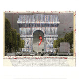 JAVACHEFF CHRISTO L'Arc de Triomphe, Wrapped Project for Paris I, 2019