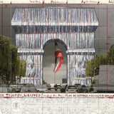 JAVACHEFF CHRISTO L'Arc de Triomphe, Wrapped Project for Paris I, 2019