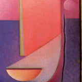 ALEXEJ VON JAWLENSKY Looking Within-Rosy Light, 1987