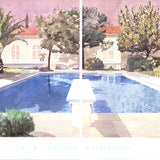 DAVID LINGWOOD La Piscine/ The Pool(Diptych), 1983