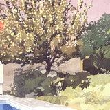 DAVID LINGWOOD La Piscine/ The Pool(Diptych), 1983