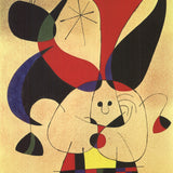 JOAN MIRO The Bird Plunges Toward the Lake Where the Stars are Mirrored, 2010