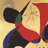JOAN MIRO The Bird Plunges Toward the Lake Where the Stars are Mirrored, 2010