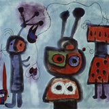 JOAN MIRO The Bird with a Calm Look, Its Wings in Flames, 2010