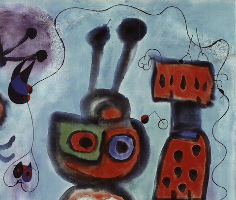 JOAN MIRO The Bird with a Calm Look, Its Wings in Flames, 2010