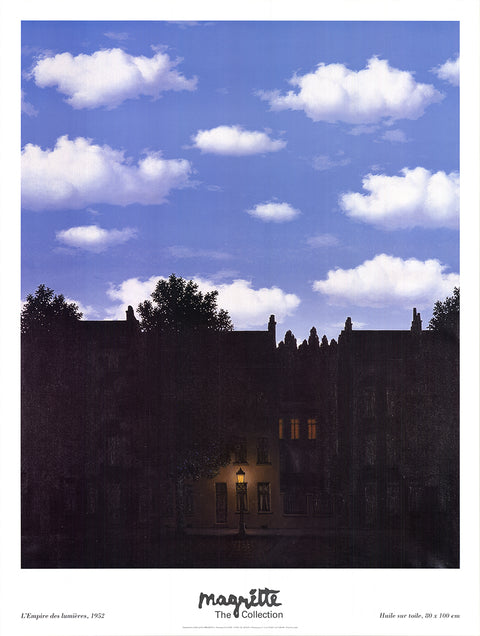 RENE MAGRITTE L'Empire des Lumieres, 1998