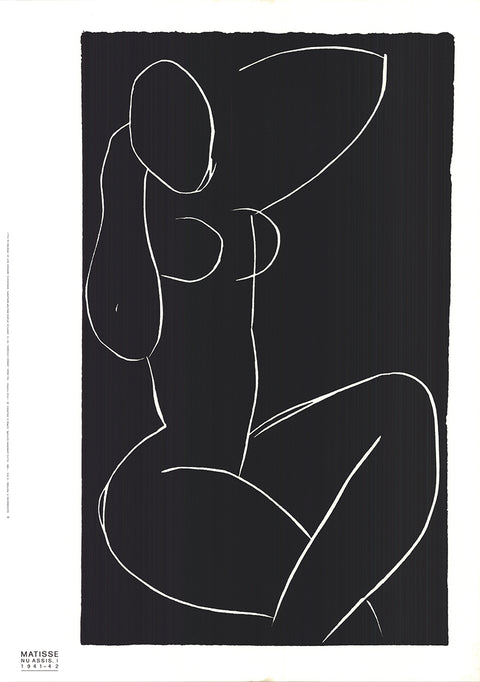 HENRI MATISSE Nu Assis I, 1989