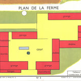 EMILE DEYROLLE La Ferme A Cour Fermee, 1960
