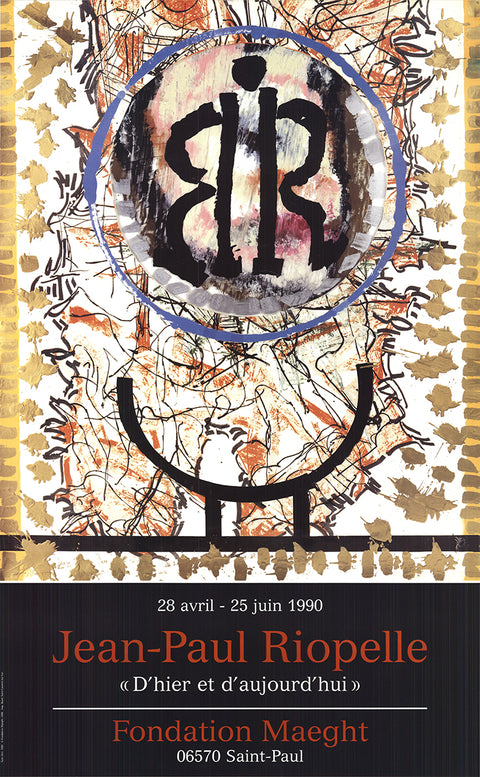 JEAN-PAUL RIOPELLE Yesterday and Today, 1990